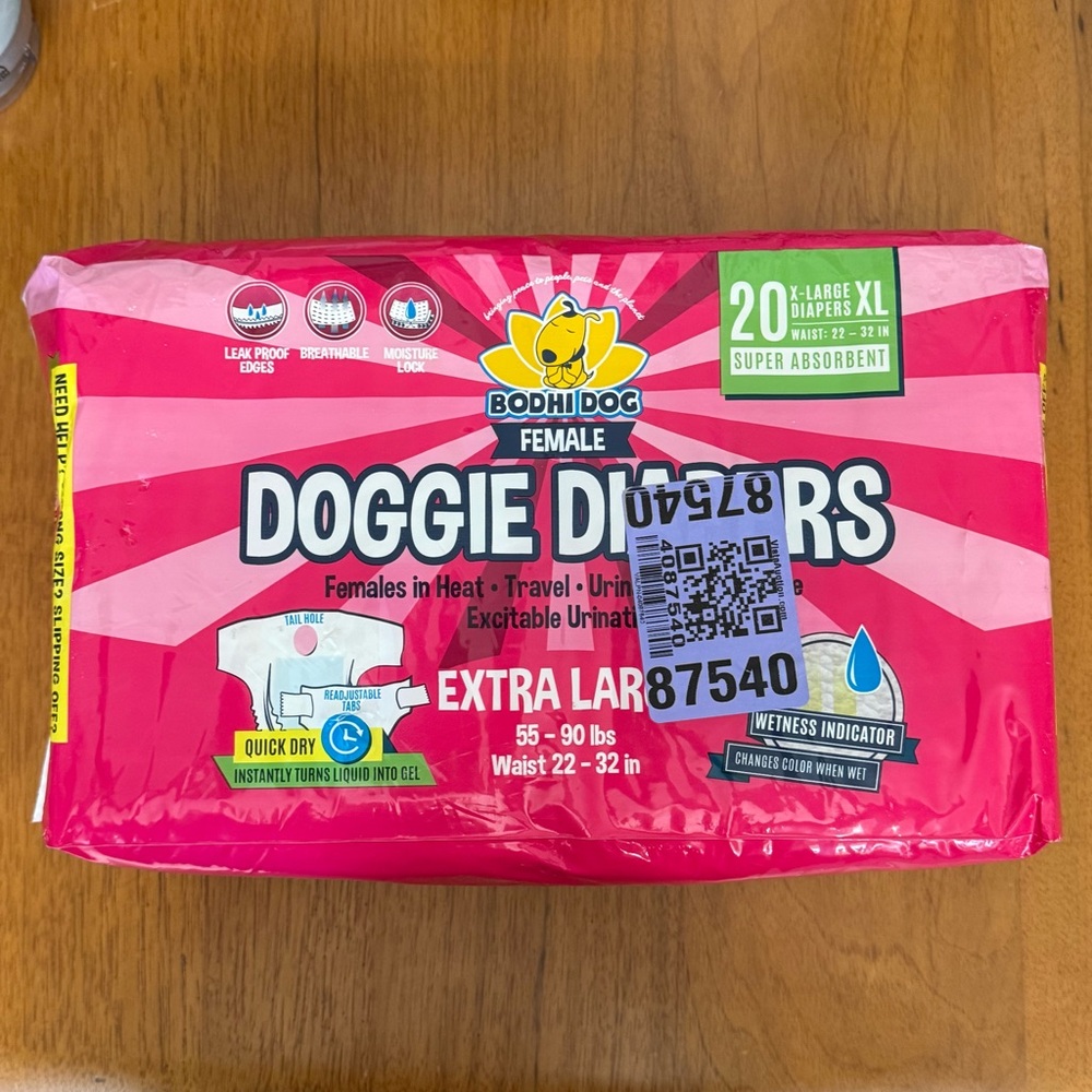Bodhi Female Doggie Diapers Size XL